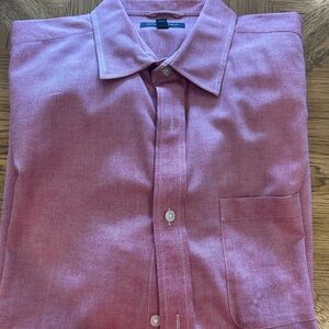 Banana Republic Pink Casual Button Down Shirt